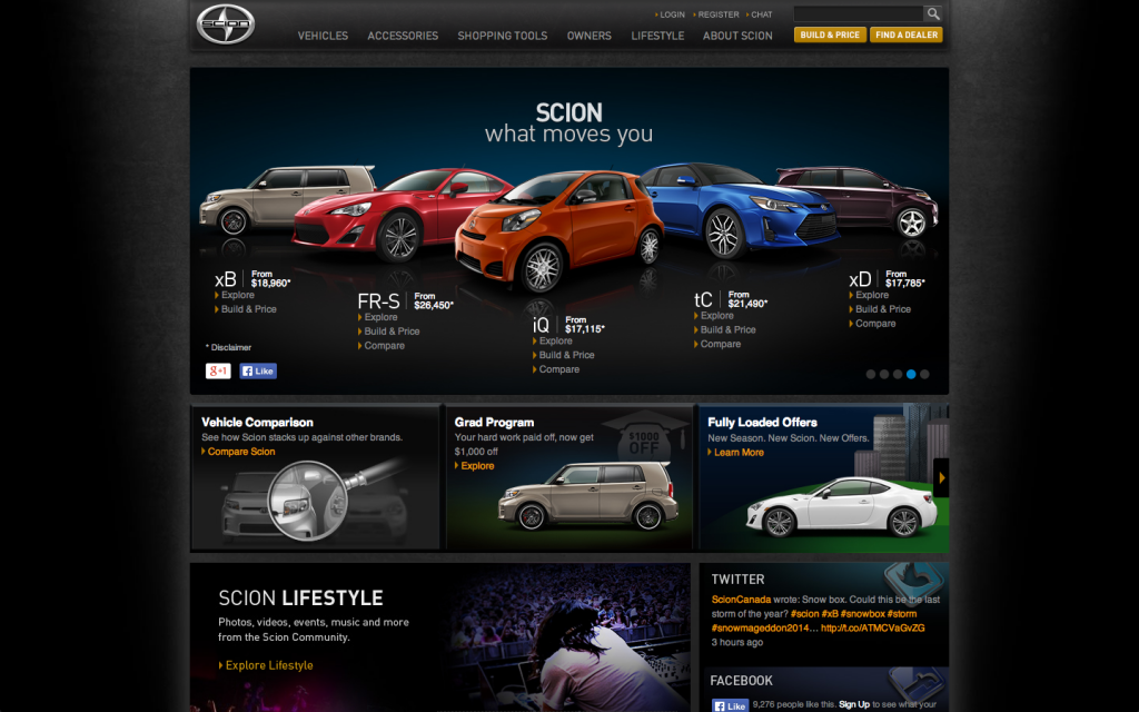 Screen Shot scion